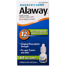 Bausch Lomb Alaway Antihistamine Eye Drops 0 34 Ounces 10 Ml On Galleon Philippines