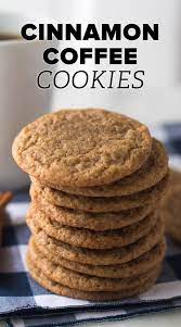 Cinnamon Coffee Cookies Recipe Coffee Cookies Recipe Easy Cookie Recipes Coffee Recipes