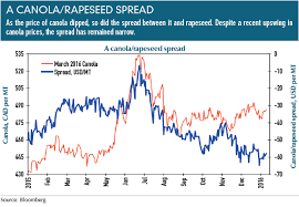 spreading canola futures