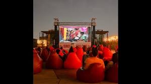 open-air cinema ...