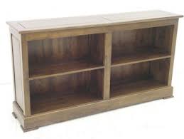 A vendre bibliothèque en acier et bois brut de style industriel structure en acier brut brossé et ciré plateau et étagères en bois brut ciré. Etagere Basse Campagne En Hevea Massif Meuble Bois Massif Pour Le Salon Lotusea