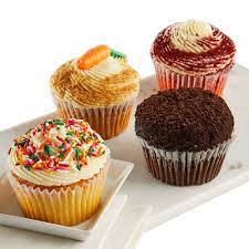 Blue birthday gluten free cupcake selection. Culinary Gluten Free Cupcakes Cakes To The Usa In 2021 Cupcake Delivery Gluten Free Cupcakes Gourmet Cupcakes