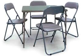From sleek and sophisticated to classic and polished, there is a style of table for everyone and every game room. 20 Space Saving Folding Table And Chairs Home Design Lover