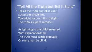 They need time to accept the facts and act accordingly. The Poetry Of Emily Dickinson 04 13 2020 Lessons Blendspace