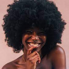 Afro black girl