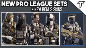 New pro league set black ice skin new legendaries new charms pengu rainbow six siege. Emuliacija Pervargimas Nedarbas R6s Pro League Set Yenanchen Com