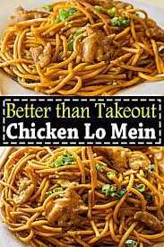 Chicken Lo Mein Easy Homemade Chicken Lo Mein Recipe Recipe Homemade Chinese Food Easy Chinese Recipes Cooking Recipes