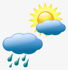 Weather forecast partly sunny icon in flat outlined grayscale style. Partly Cloudy Sunny Clipart App Store Free Transparent Cartoon Transparent Partly Cloudy Hd Png Download Kindpng