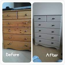 Learn how to paint furniture to give an outdated piece a whole new look! 23 Decorating Tricks For Your Bedroom Painted Bedroom Furniture Furniture Makeover Pine Bedroom Furniture