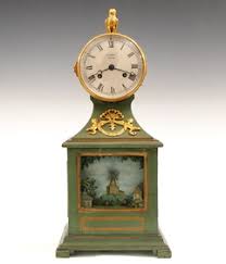 H Carter Bowles Clock With Musical Automaton