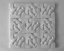 These Hand Made Gipsum Tiles Are Coming From A Small Studio In Hannover Germany And Are Made In Small Series More Information On Www Wallsuit Com