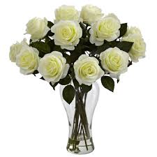 We did not find results for: Nearly Natural Blooming Roses With Vase In White 1328 Wh The Home Depot