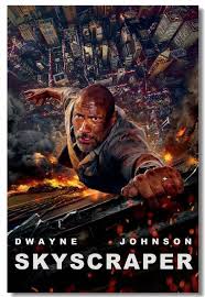 Movies24 Skyscraper 2018 Hindi Dubbed Movies Dwayne Johnson Skyscraper Movies