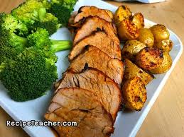 Used a pork tenderloin in sections because that is what i had in freezer and still cut slits for onions. Best Damn Air Fryer Pork Tenderloin Recipeteacher