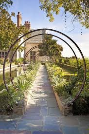The montebello garden arbor is beautifully crafted with intricate scrollwork that will bring style to your garden even without a flowering display. Farmhouseurban Landscape Design Modern Arbor Garden Arches