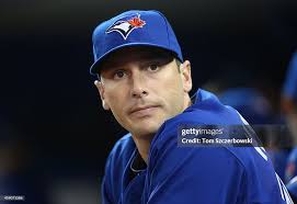 George Kottaras of the Toronto Blue Jays looks