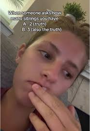 I Thought You Had 2 Siblings Not 4