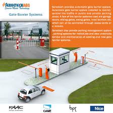 Servetech Automatic Gatebarriersystem Automatic Gate Automatic Gate Systems Installation