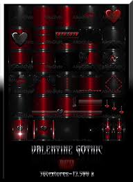Flora baby hair 2 opacity textures v1 & 2 (work with our reign hd baby hair 360 3d mesh link below) $20. Imvu Textures File Valentine Gothic Red Allexstyle