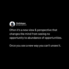 Sometimes when you're travelling 100km/h one direction a slight redirection  is all you need. A new lens to see performance through. A new route. Last  week i had a great chat with