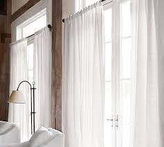 Shop nursery curtains to cover up the windows so that your baby can sleep. Emery Linen Rod Pocket Curtain Pottery Barn