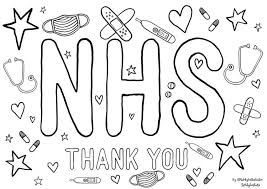 Artist thomas croft, at a loss as to what to paint during lockdown, put out an offer on instagram on 4 april, saying he would paint a free portrait for the first national health service (nhs). Coronavirus Show Your Appreciation For Our Nhs Heroes By Colouring This Illustration
