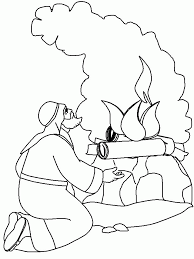 Elijah and king ahab super coloring ð' ð¨ 4 ð˜ð ð¸ñ�. Elijah Burning Altar Coloring Pages Coloring Home