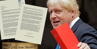 Johnson i avgångsbrev: ”Drömmen om brexit dör”