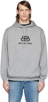 Back to the genuine balenciaga hoodie, you can notice how its country of manufacturing's block of text looks a bit thicker and more defined when put moving forward to the third way on how to spot fake balenciaga hoodies, we are now going to look at the little tab which indicates the size of the fake vs. Grey Balenciaga Hoodie