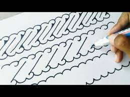 Gambar bisa didefinisakan sebagai koleksi deskripsi dan visual maupun bisa berupa citra. Trik Menggambar Batik Parang Sederhana Youtube