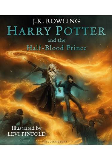 Harry Potter and The Half Blood Prince by J K Rowling - Arena Illustration