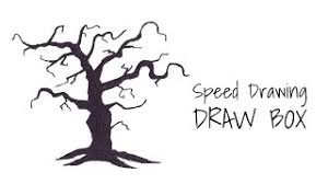 Creepy Black Tree For Halloween Timelapse Drawing Youtube I like drawing my trees both with and without faces. creepy black tree for halloween timelapse drawing