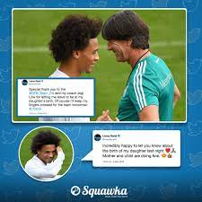 Leroy sané's girlfriend gave birth to their child, a daughter back in early sept 2018. Squawka News On Twitter Leroy Sane Had A Pretty Good Reason For Leaving The Germany Squad Some Good News After All Https T Co Llaebkglhy Https T Co Kti9rkuxp9