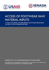 Unit kerja transaksi pada e fo. Access Of Footwear Raw Material Inputs Part Usaid