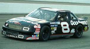 Rick hendrick is one the more obscure owner/drivers in nascar history. Dale Earnhardt Drove This No 8 Goodwrench Lumina In The 1993 Auto Palace Slick 50 150 Busch North Race Nascar Race Cars Racing Nascar Cars