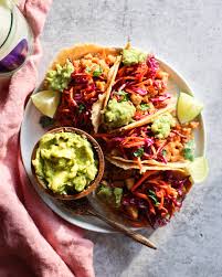 We're making battered tempeh into vegan fish tacos. Marinated Tempeh Tacos Sweet Potato Soul By Jenne Claiborne