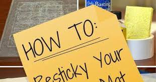 The first thing you should do is to mix a few drops of mild soap or cleanser with warm water. How To Clean And Restick A Silhouette Cutting Mat Silhouette School