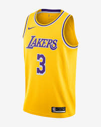 Get premium, high resolution news photos at getty images. Anthony Davis Lakers Icon Edition Nike Nba Swingman Jersey Nike Com