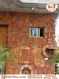 It is mostly used in public buildings and homes because it can be refinished. Lahori Gutka Bricks Pak Clay Roof Tiles Lahore