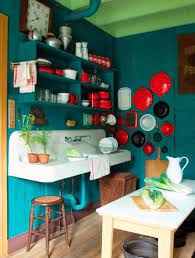 They also resist the growth of mould and mildew and promise a perfectly seamless look. Quirky Kitchen Design Ideas