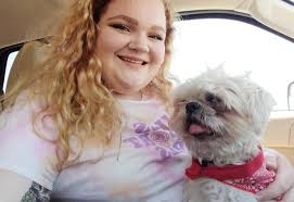 This is my little dog Loca. She is 14 years old and loves to model! 💟😉