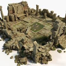 Temple Ruins 3d Turbosquid 1396430 In 2020 Temple Ruins Game Art Environment Temple
