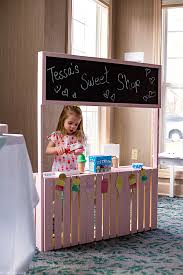 The 4 wheeled push cart is perfectly sized for your little one to use with dolls or stuffed animals; Toddler Ice Cream Stand Shop Clothing Shoes Online