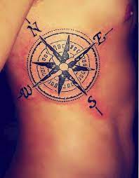 110 Best Compass Tattoo Designs Ideas And Images Compass Tattoo Lost Tattoo Tattoo Compass