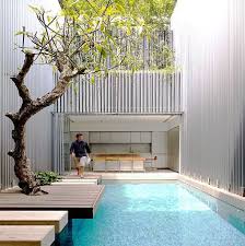 Desain Kolam Renang Minimalis Belakang Rumah Kolam Renang Kolam Desain