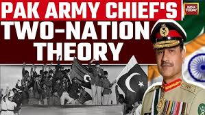 Pak Army Chief Asim Munir's speech juxtaposed with the Pahalgam attack scene