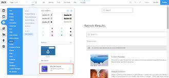 Wix Editor Adding And Setting Up Wix Site Search Help Center Wix Com