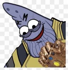 Power shoot dai gekken : Thanos Marvel Patricio Wtf Meme Momo Hashtag Xd Patrick Thanos Free Transparent Png Clipart Images Download