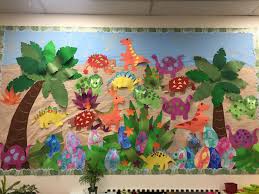 Dinosaur Bulletin Board Dinosaur Classroom Dinosaurs Preschool Preschool Art Activities