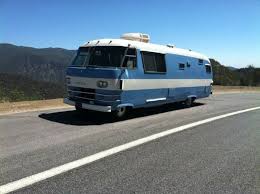 Image result for Blue 1968 Motor Home